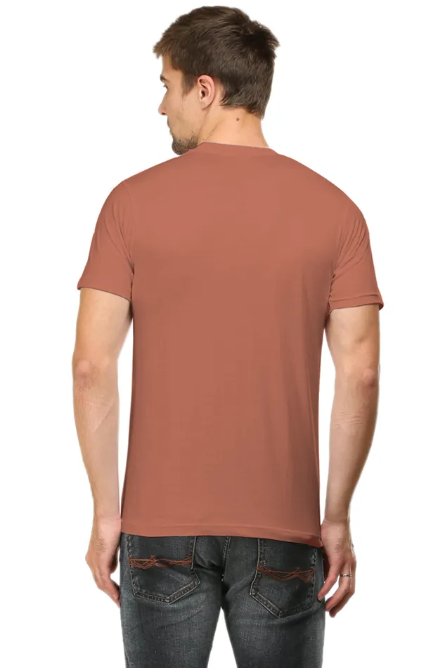 A Male Round Neck Half Sleeve Classic T-Shirt Gym Inspire