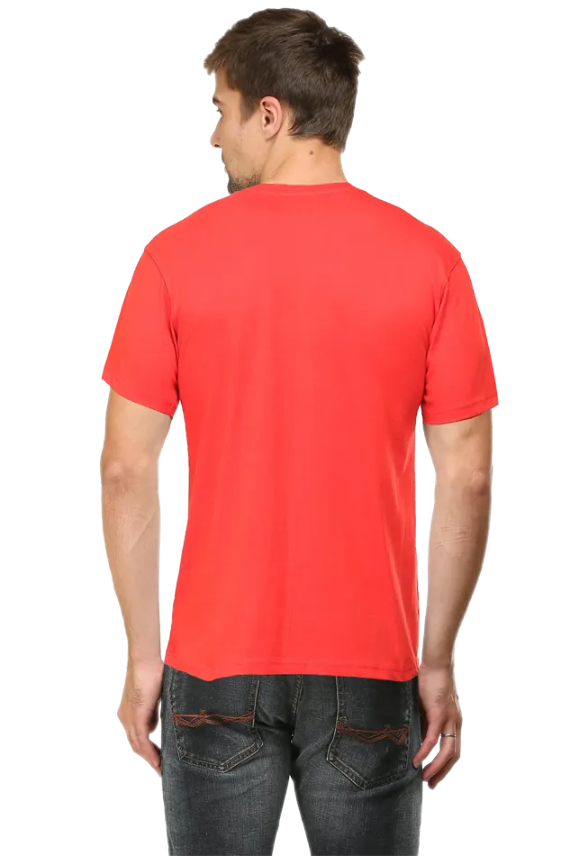 A Male Round Neck Half Sleeve Classic T-Shirt Gym Inspire