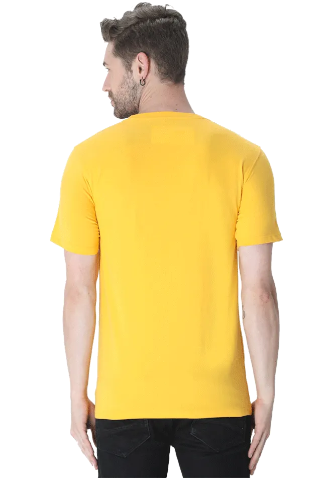 A Male Round Neck Half Sleeve Classic T-Shirt Gym Inspire