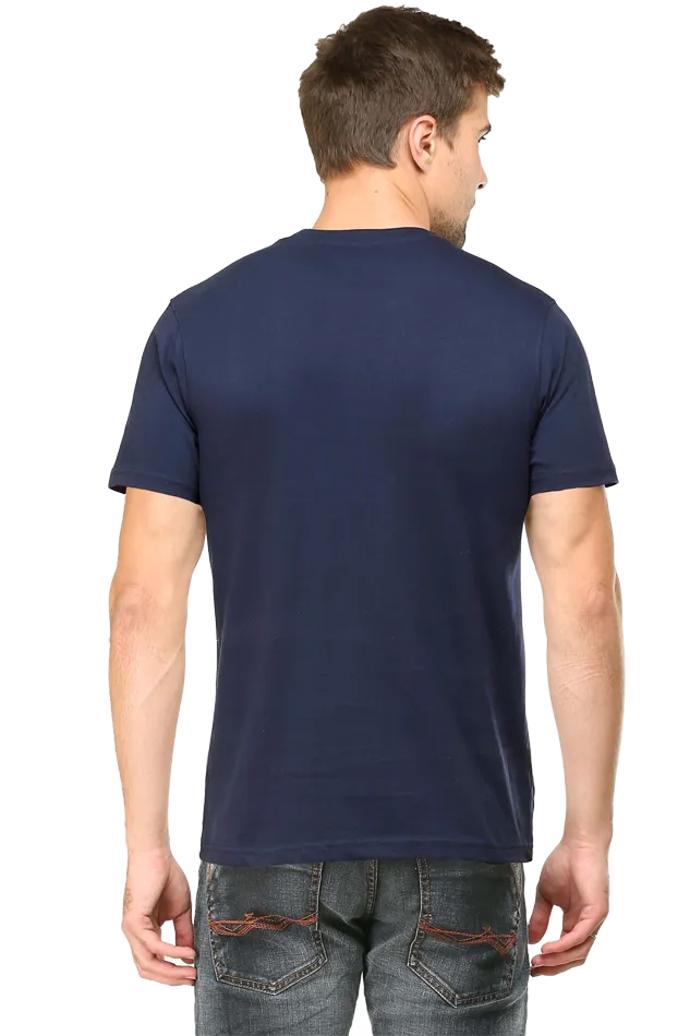 A Male Round Neck Half Sleeve Classic T-Shirt Gym Inspire