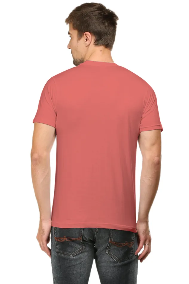 A Male Round Neck Half Sleeve Classic T-Shirt Gym Inspire
