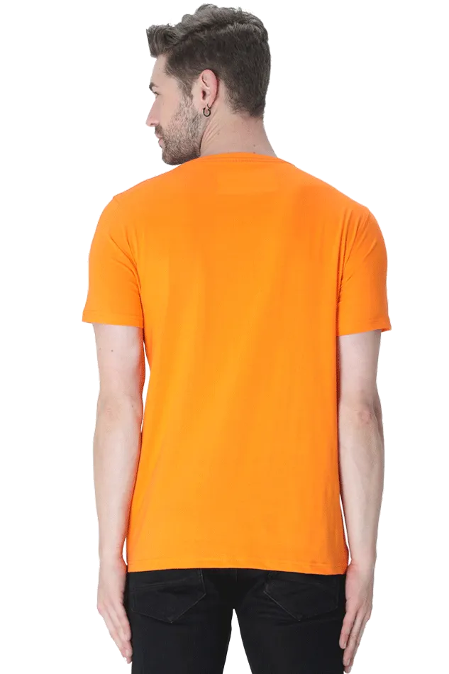A Male Round Neck Half Sleeve Classic T-Shirt Gym Inspire