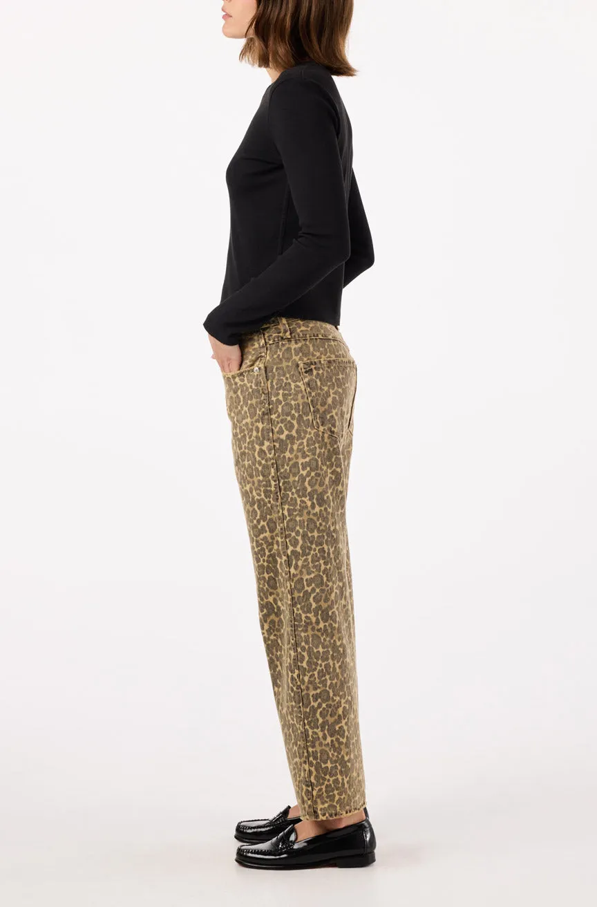 AMO Denim Billie Jeans - Leopard