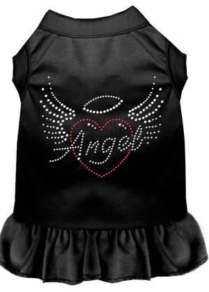 Angel Heart Rhinestone Dress Black Xxl