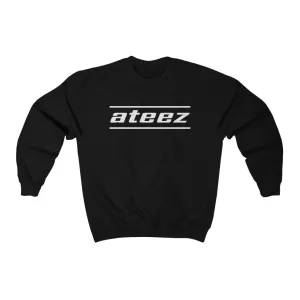 Ateez Design Sweatshirt - Ateez Sweatshirt - Kpop Crewneck Women Sweatshirt