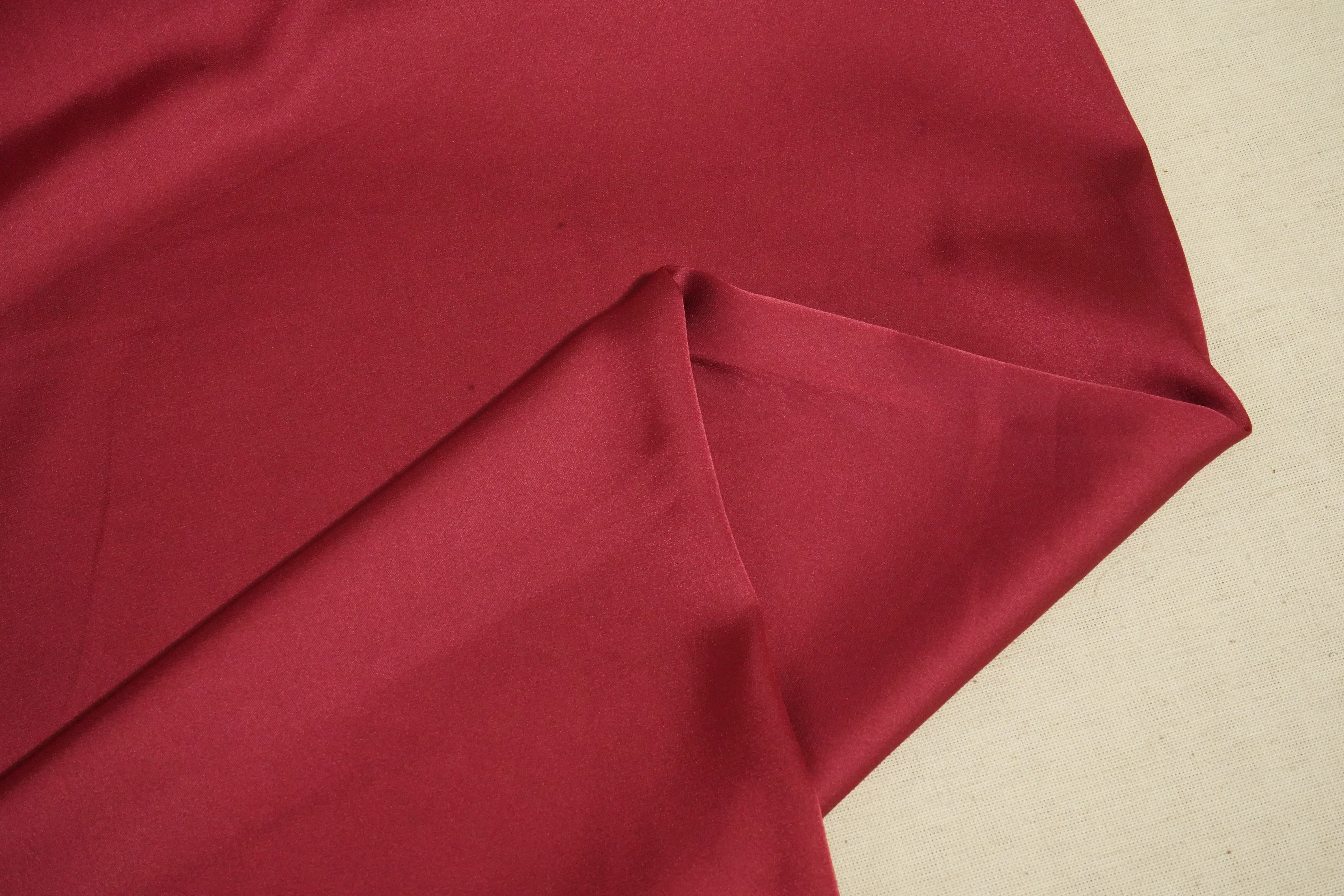 Brick Red Zara Satin Fabric 5103 AF-22458