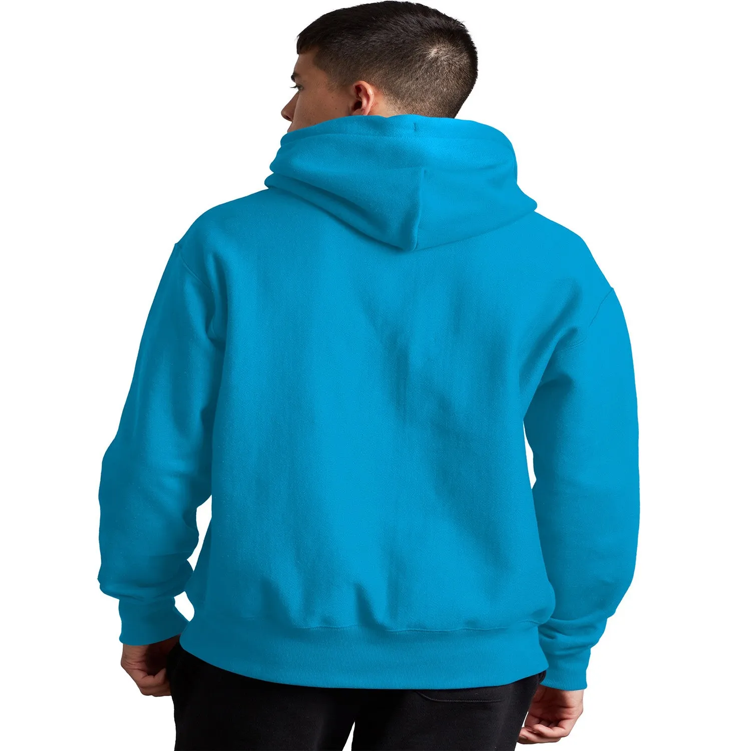 Champion Reverse Weave Fleece Men's Pullover Hoodie Deep Blue