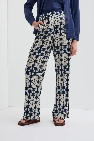 CLEO SILK SLOUCH PANT