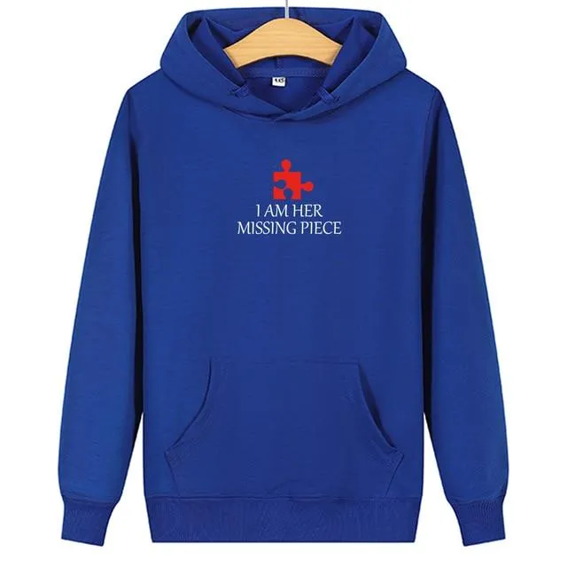 Couple hoodies Missing piece