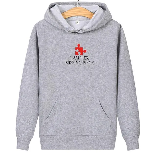 Couple hoodies Missing piece