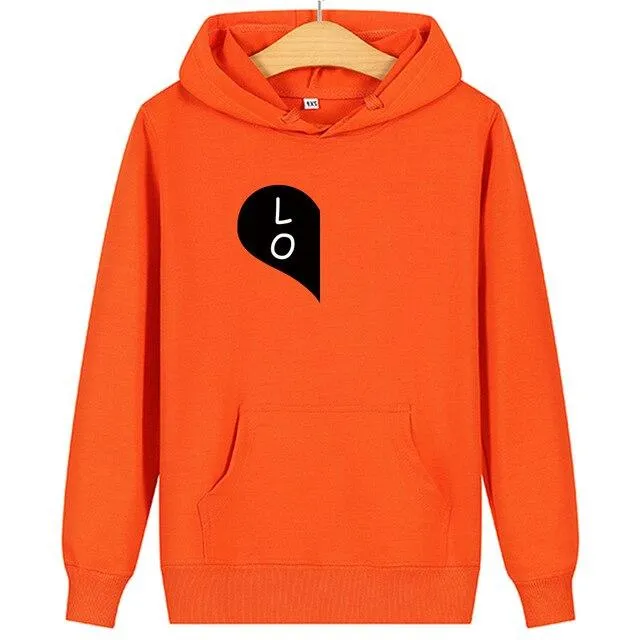 Couple hoodies My heart