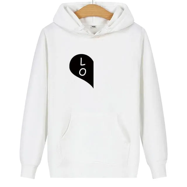 Couple hoodies My heart