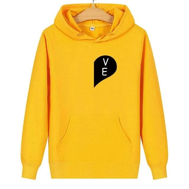 Couple hoodies My heart