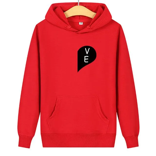 Couple hoodies My heart