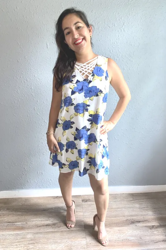 Delight Me Blue Dress