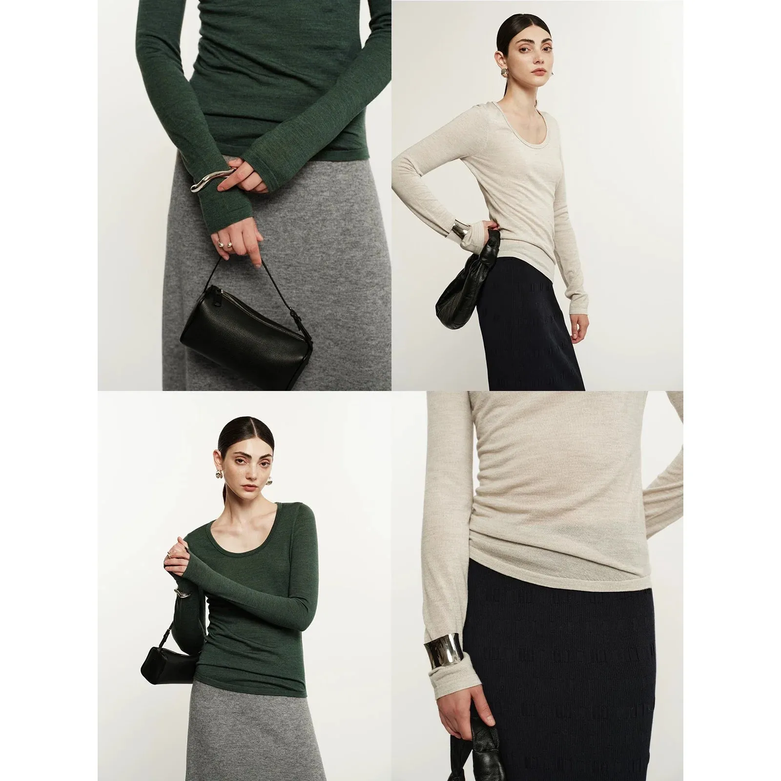 Essential Long-Sleeve Knit Top