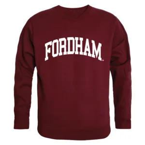 Fordham University Rams Arch Crewneck Pullover Sweatshirt Sweater Maroon