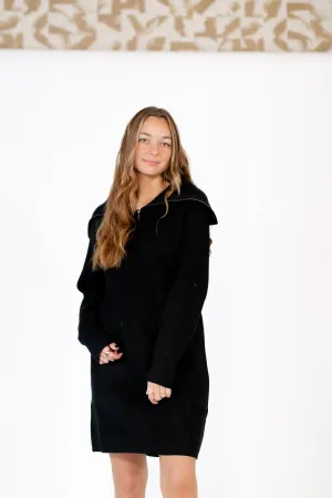 Franca Collared Knit Dress