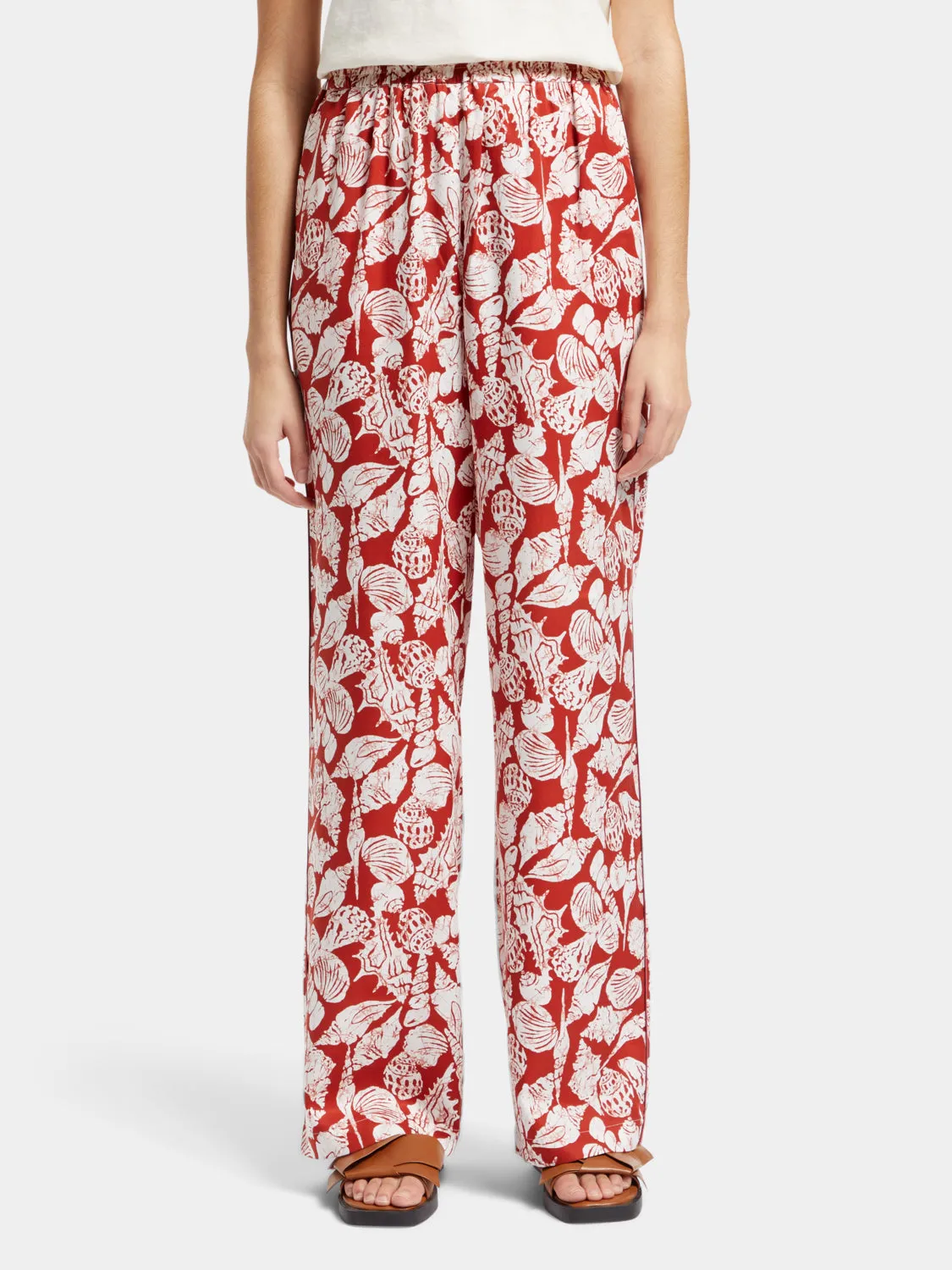 Gia shell batik printed pants