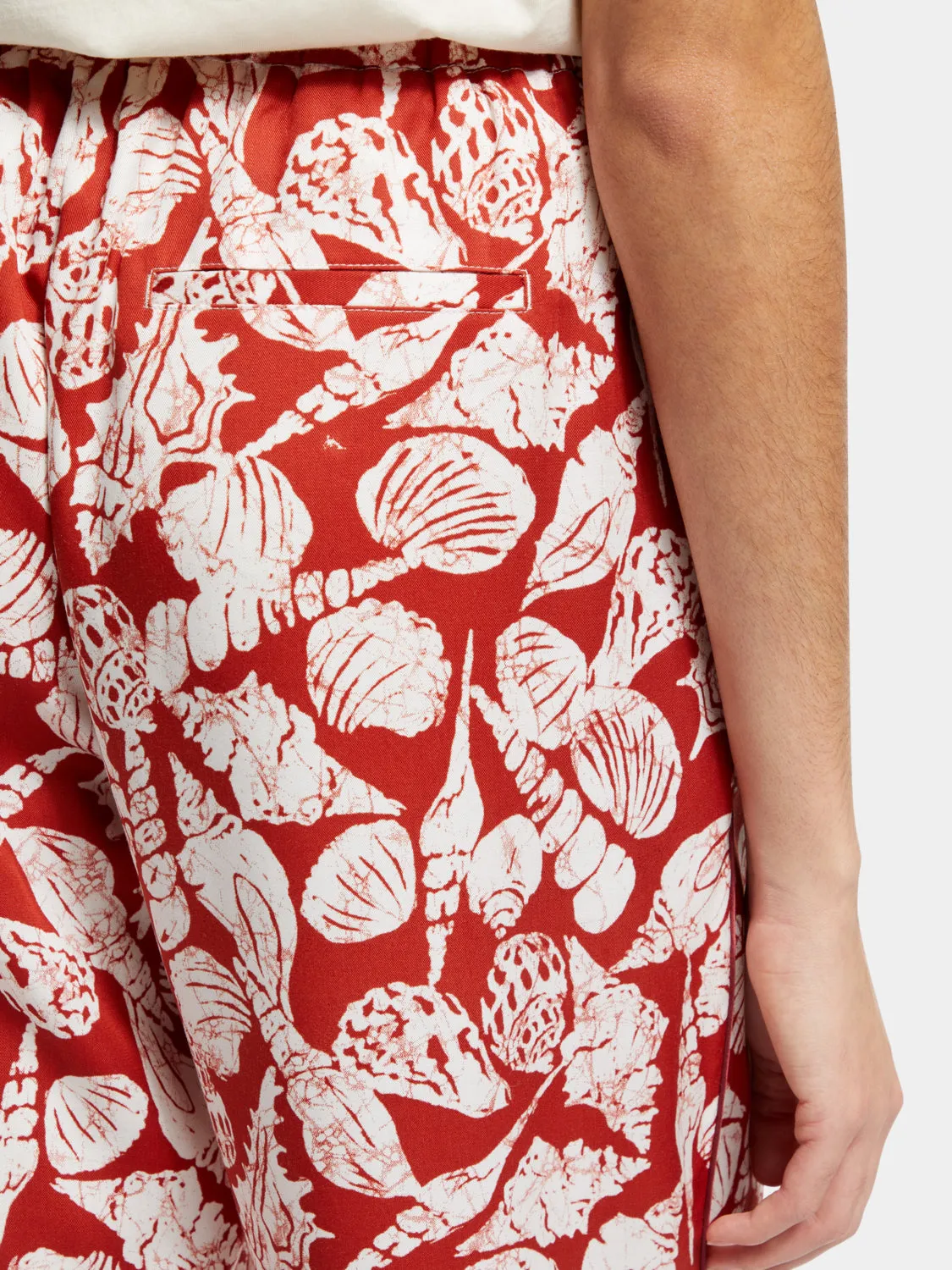 Gia shell batik printed pants