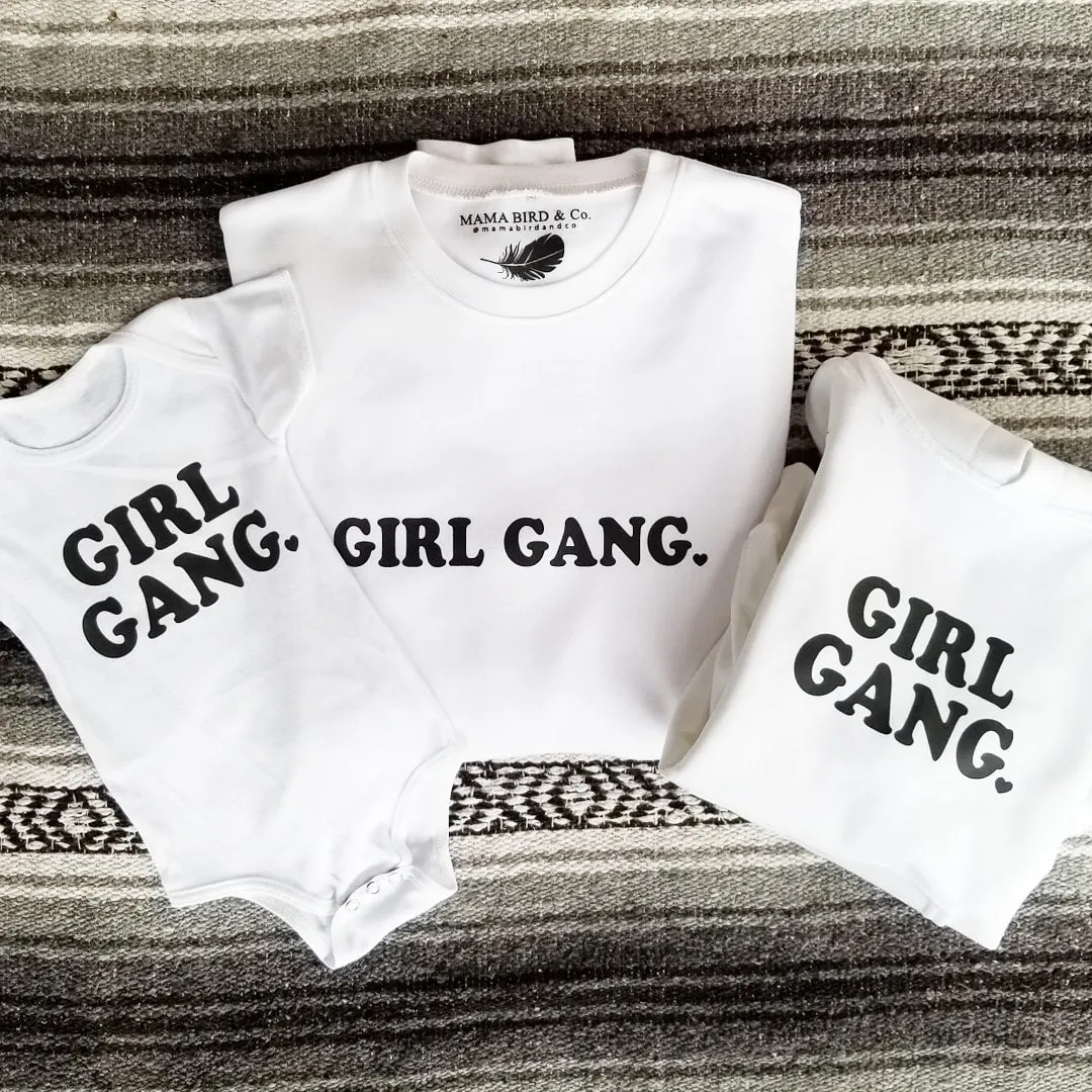 Girl Gang - Kid's   Toddler Onesies and Tees