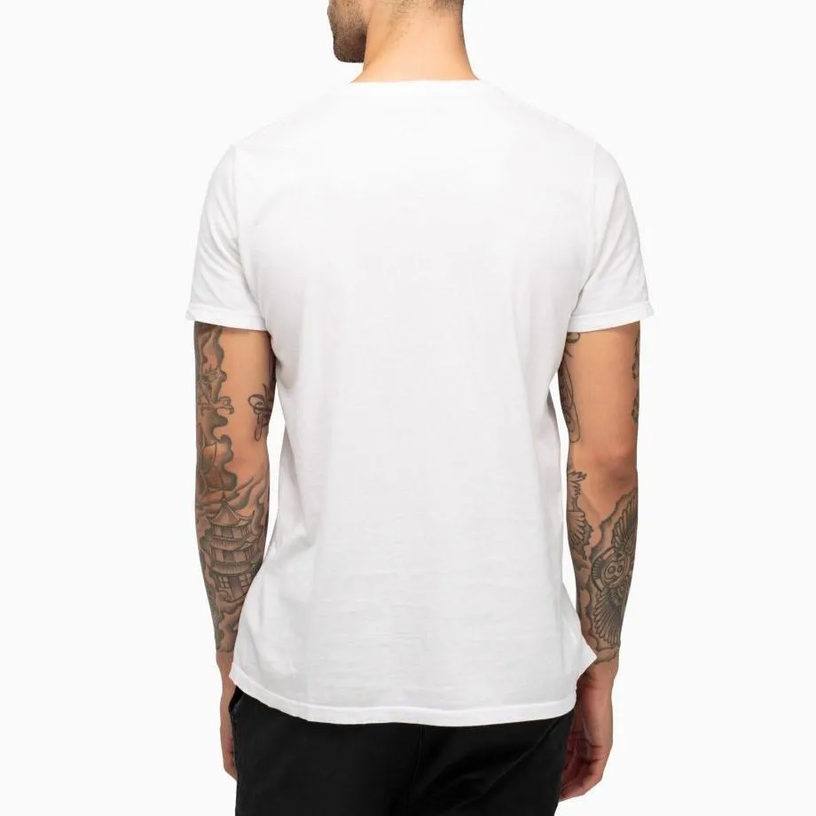 Good Neighbour | Richer Poorer V-Neck Tee (Heather Grey)
V-Neck Tee (White)