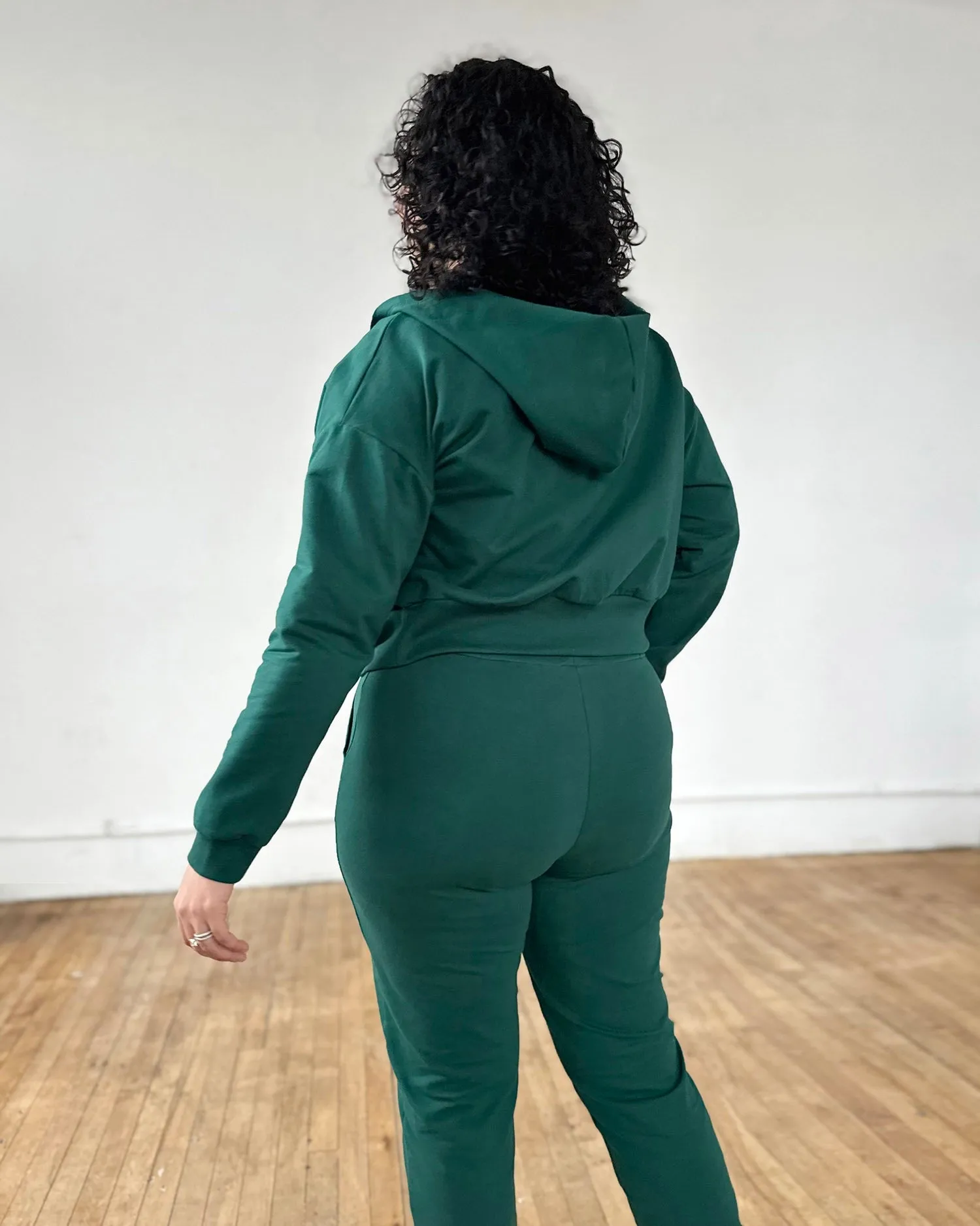 GRETA joggers in Dark Green
