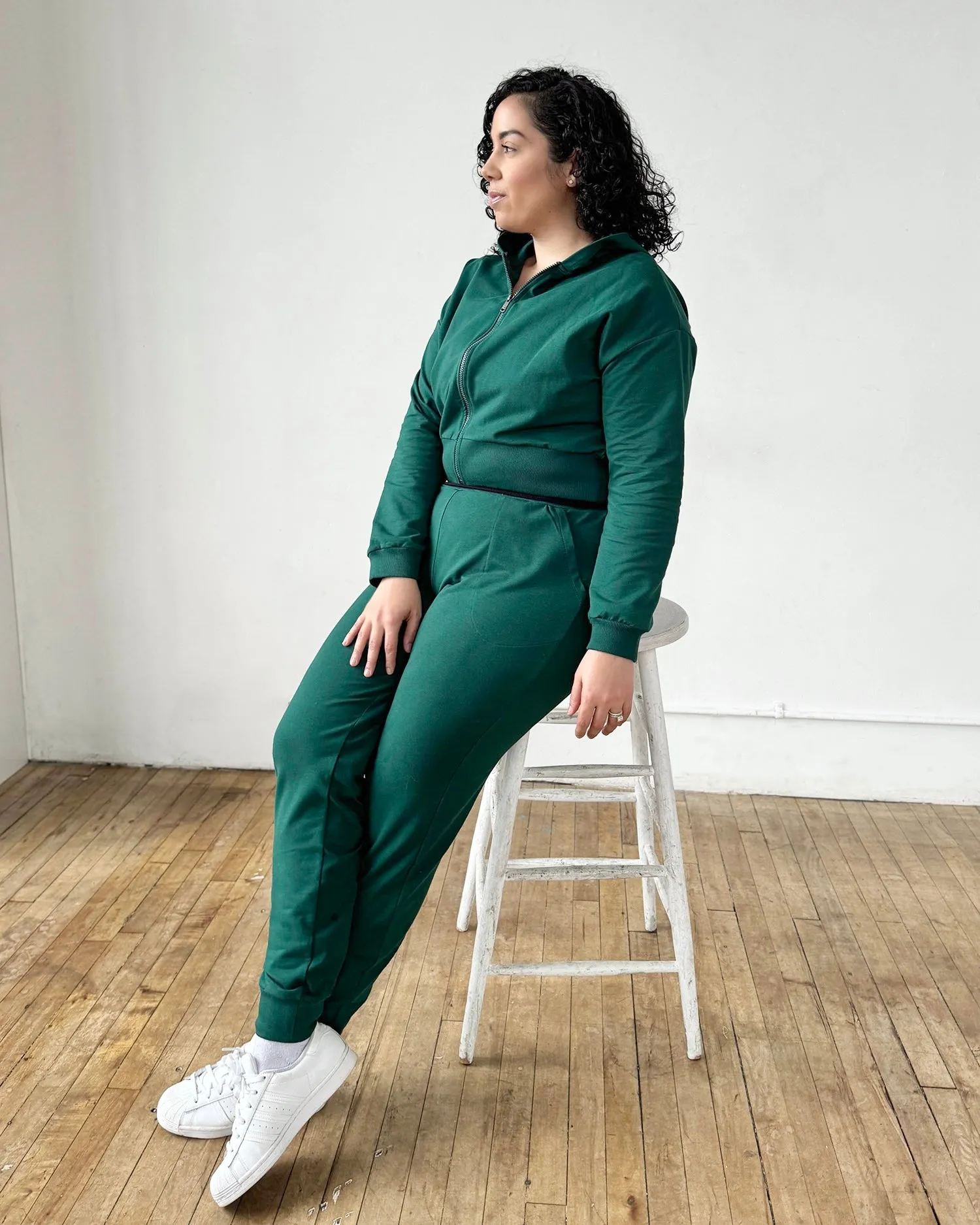 GRETA joggers in Dark Green