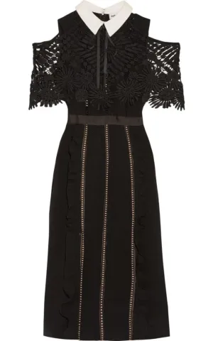 Hinkley Cold Shoulder Midi Dress