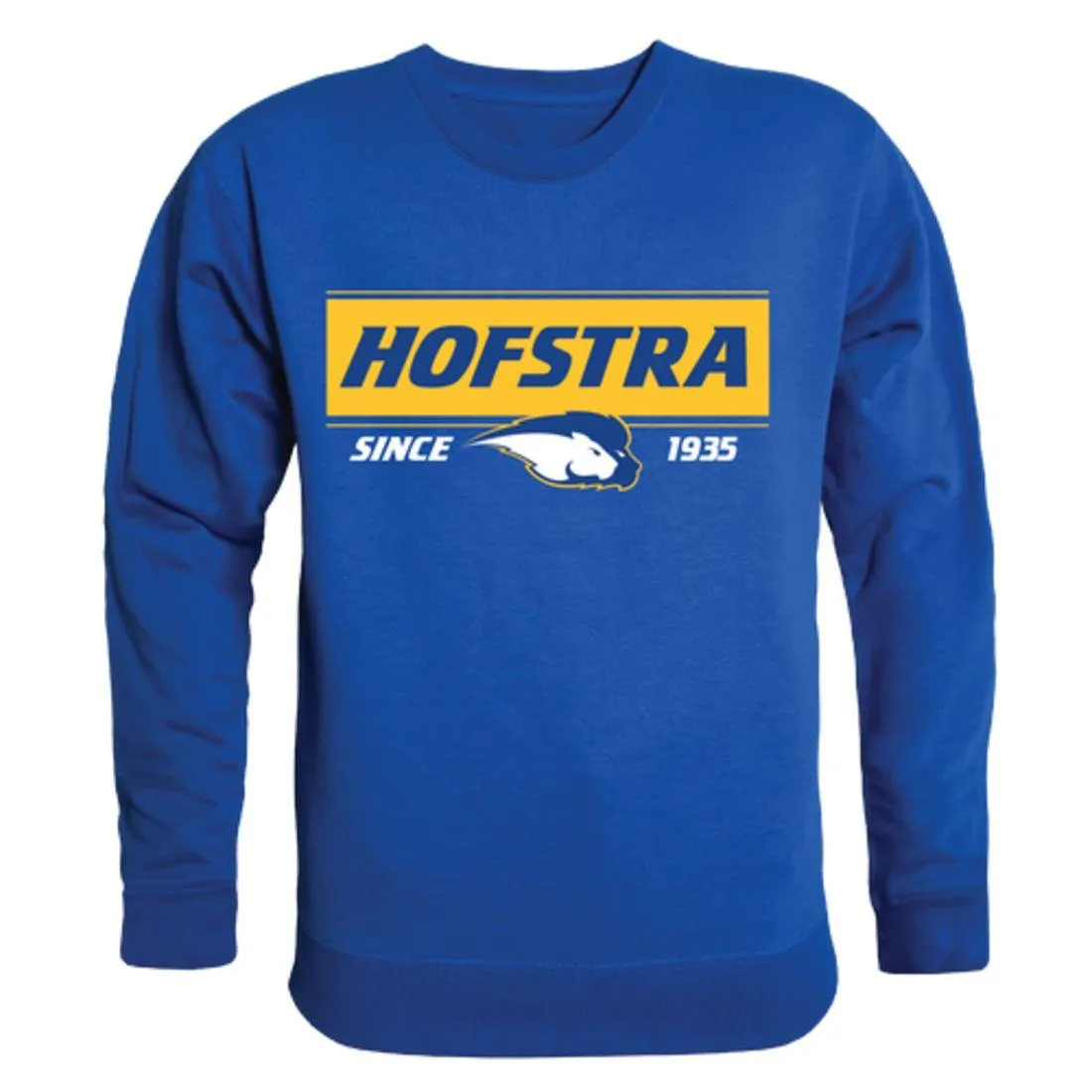Hofstra University Pride Established Crewneck Pullover Sweatshirt Sweater Royal