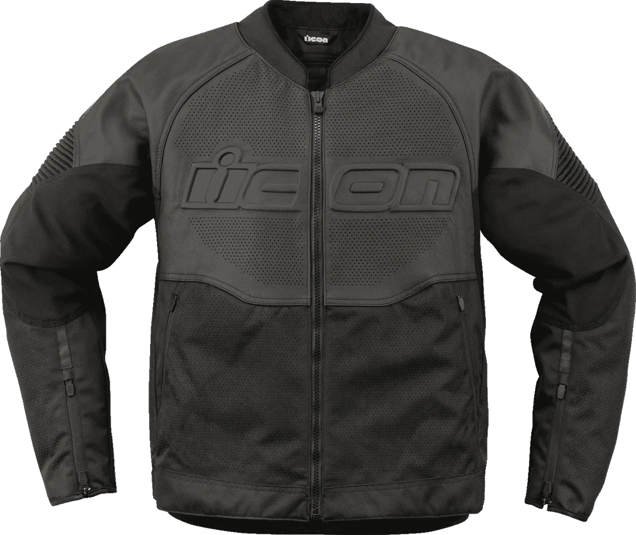Icon Men's Overlord 3 CE Motorcycle Leather Jacket