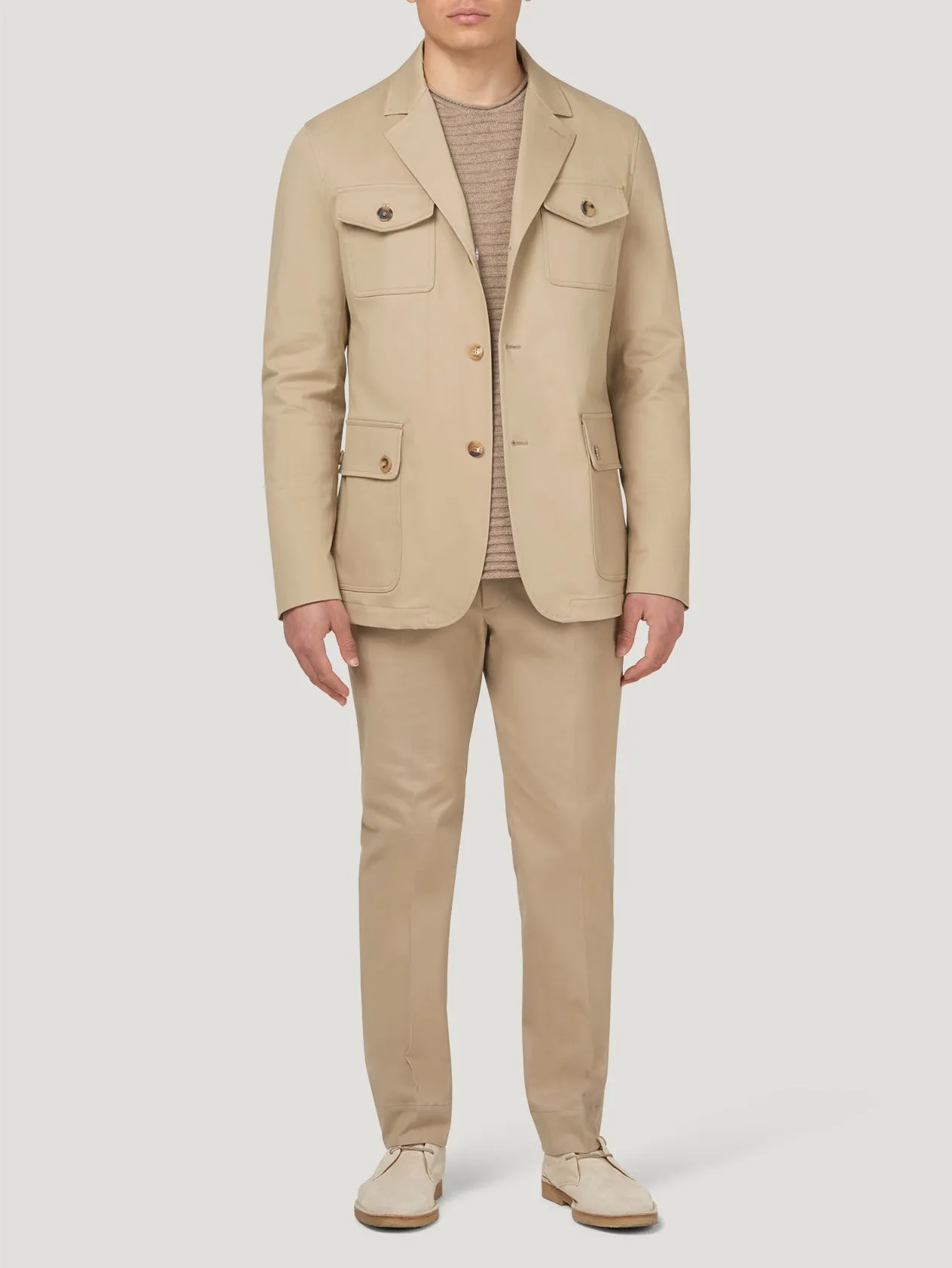 Khaki Norfolk Jacket