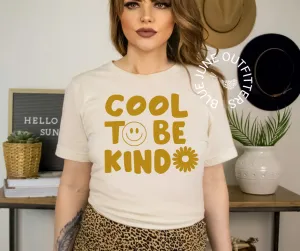 Kind To Be Cool | Retro Hippie Tee