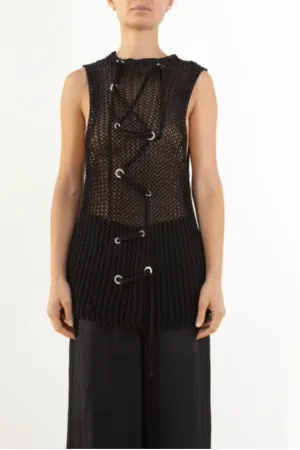 Knit Linen Tank Top