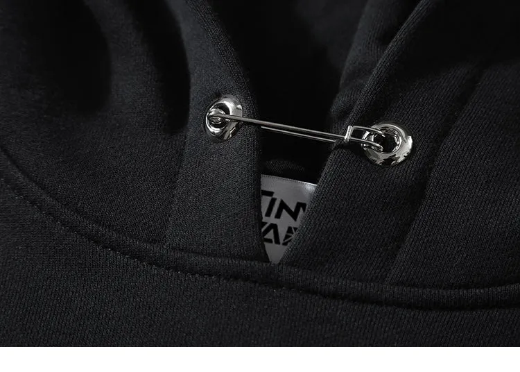Kurt Cobain Tribute Oversized Cotton Hoodie