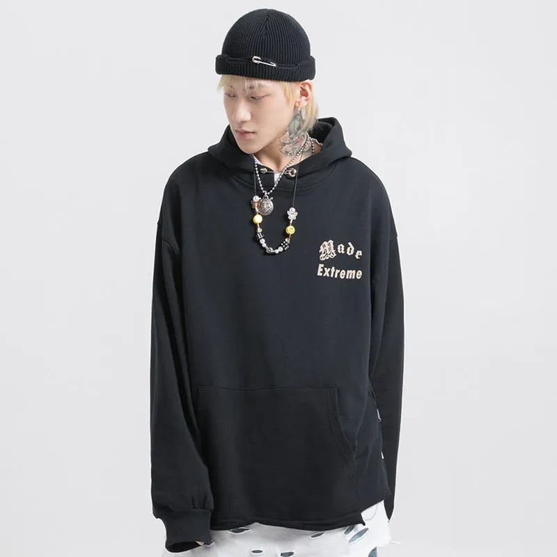 Kurt Cobain Tribute Oversized Cotton Hoodie