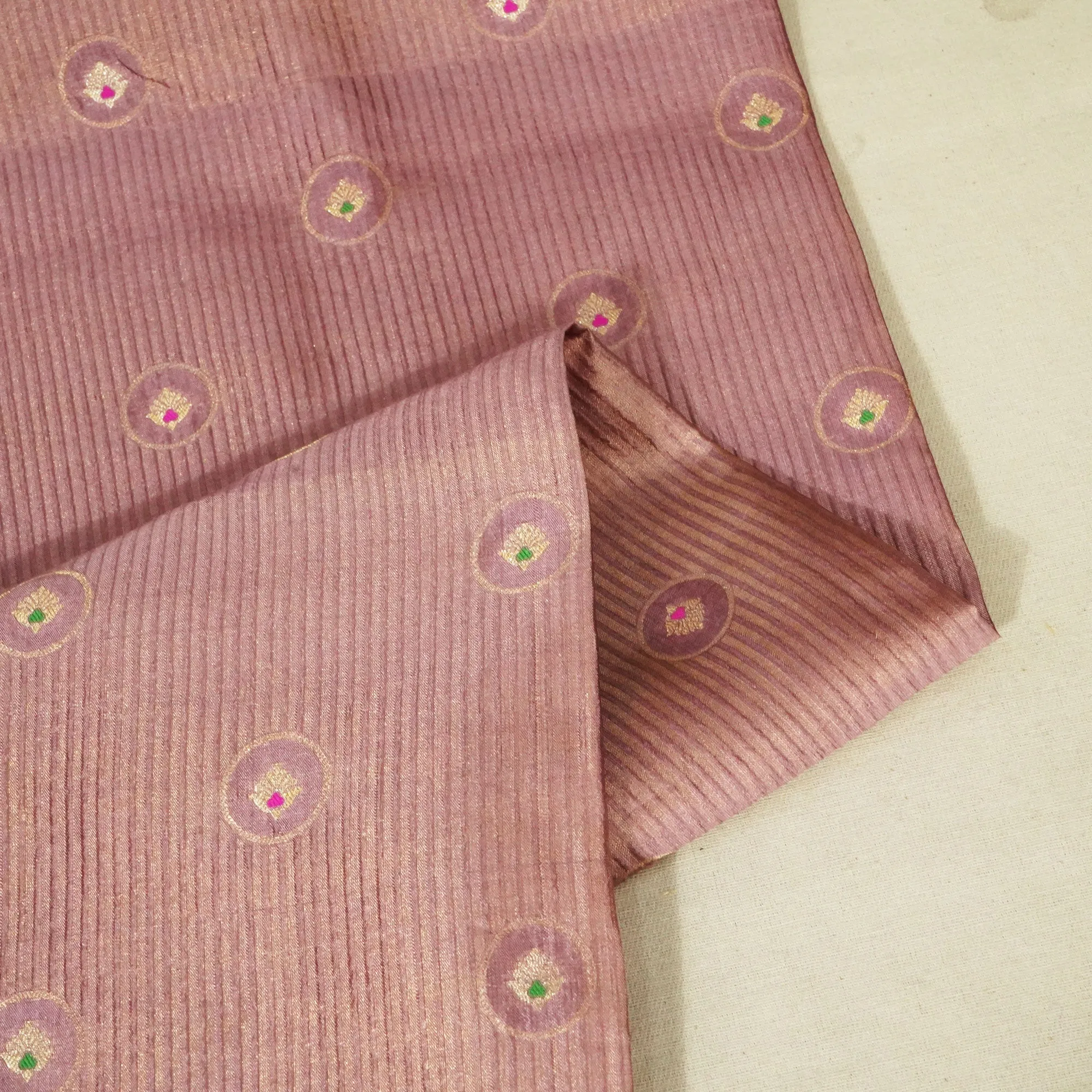 Lavender Mina Booti Dupian Silk Tissue YF-24378