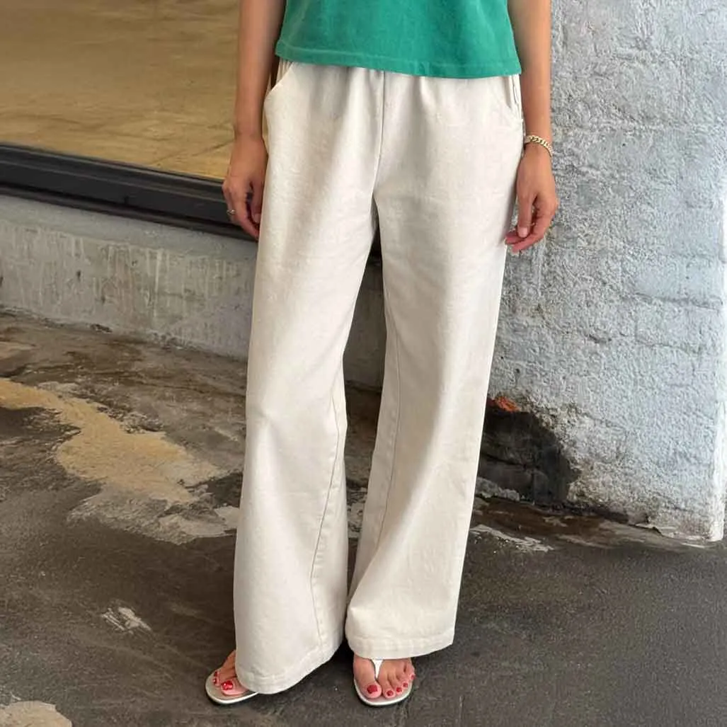 Le Bon Shoppe Bon Pants - Naturel