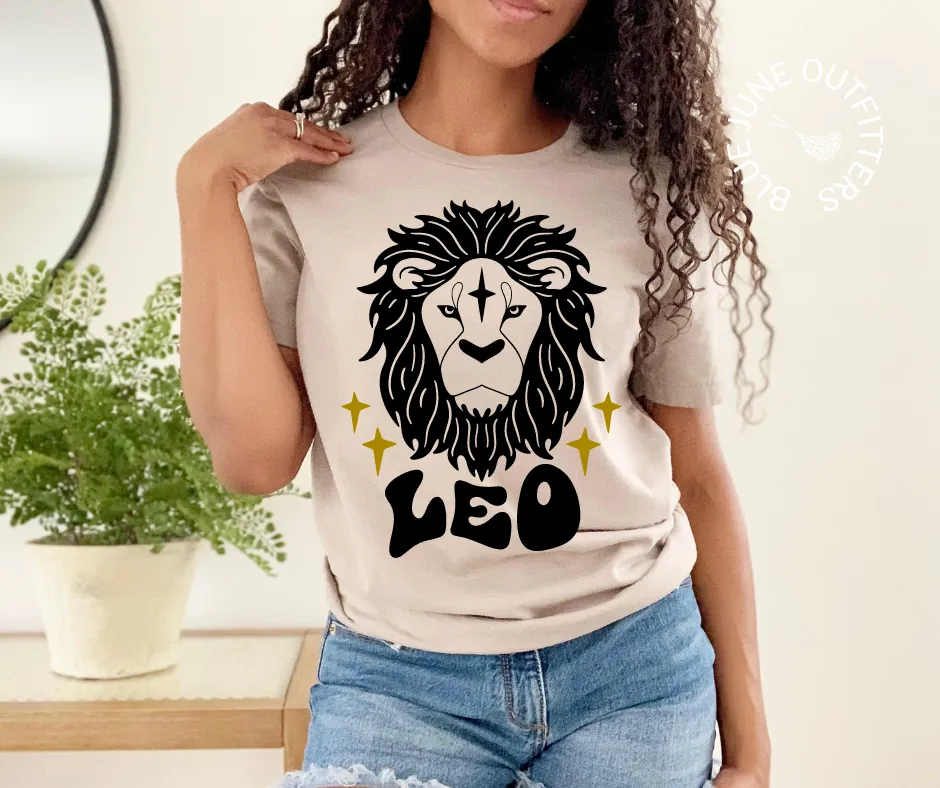 Leo | Retro Zodiac Tee