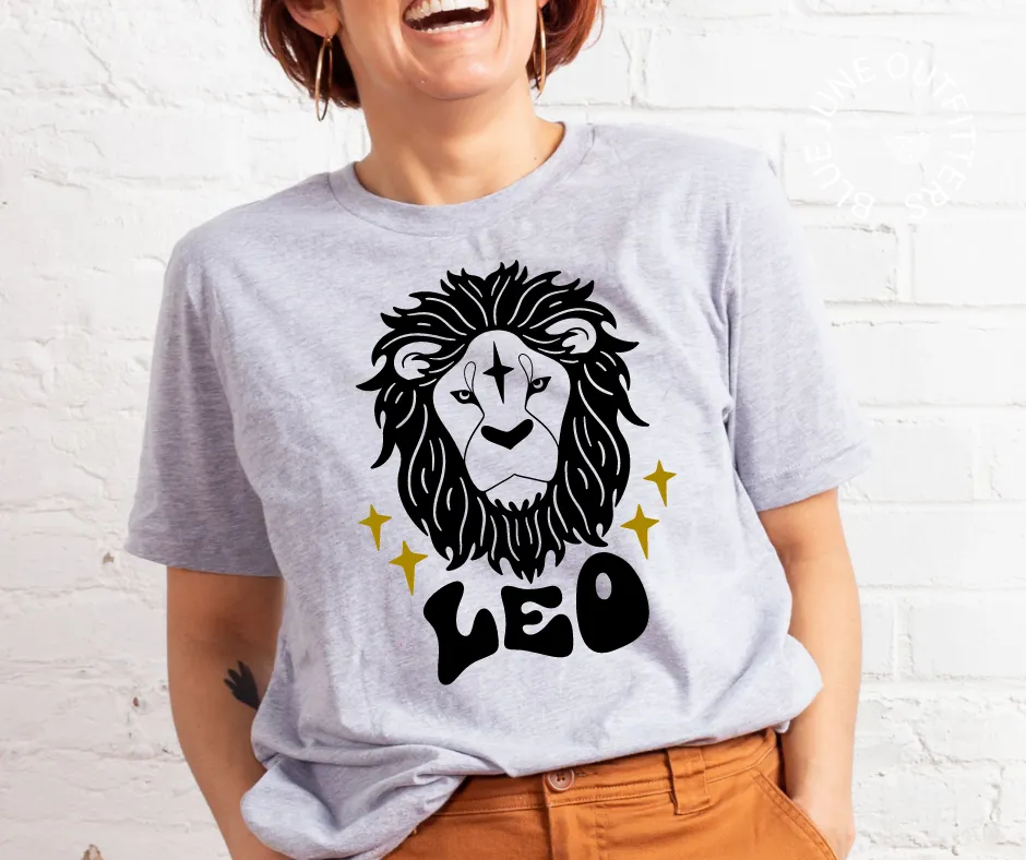 Leo | Retro Zodiac Tee