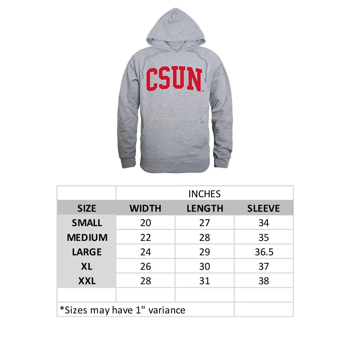 Marquette University Game Day Hoodie Sweatshirt Heather Grey