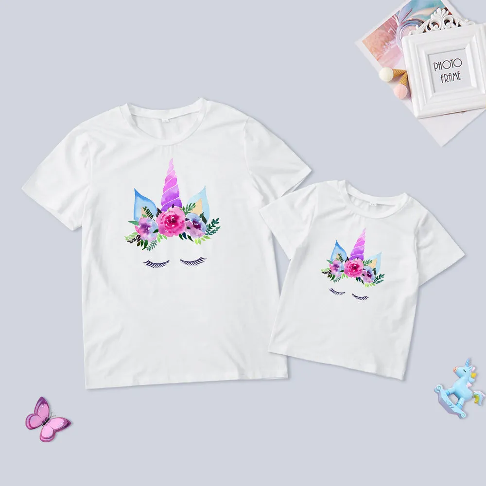 Mommy and Daughter Short Sleeve T-Shirt