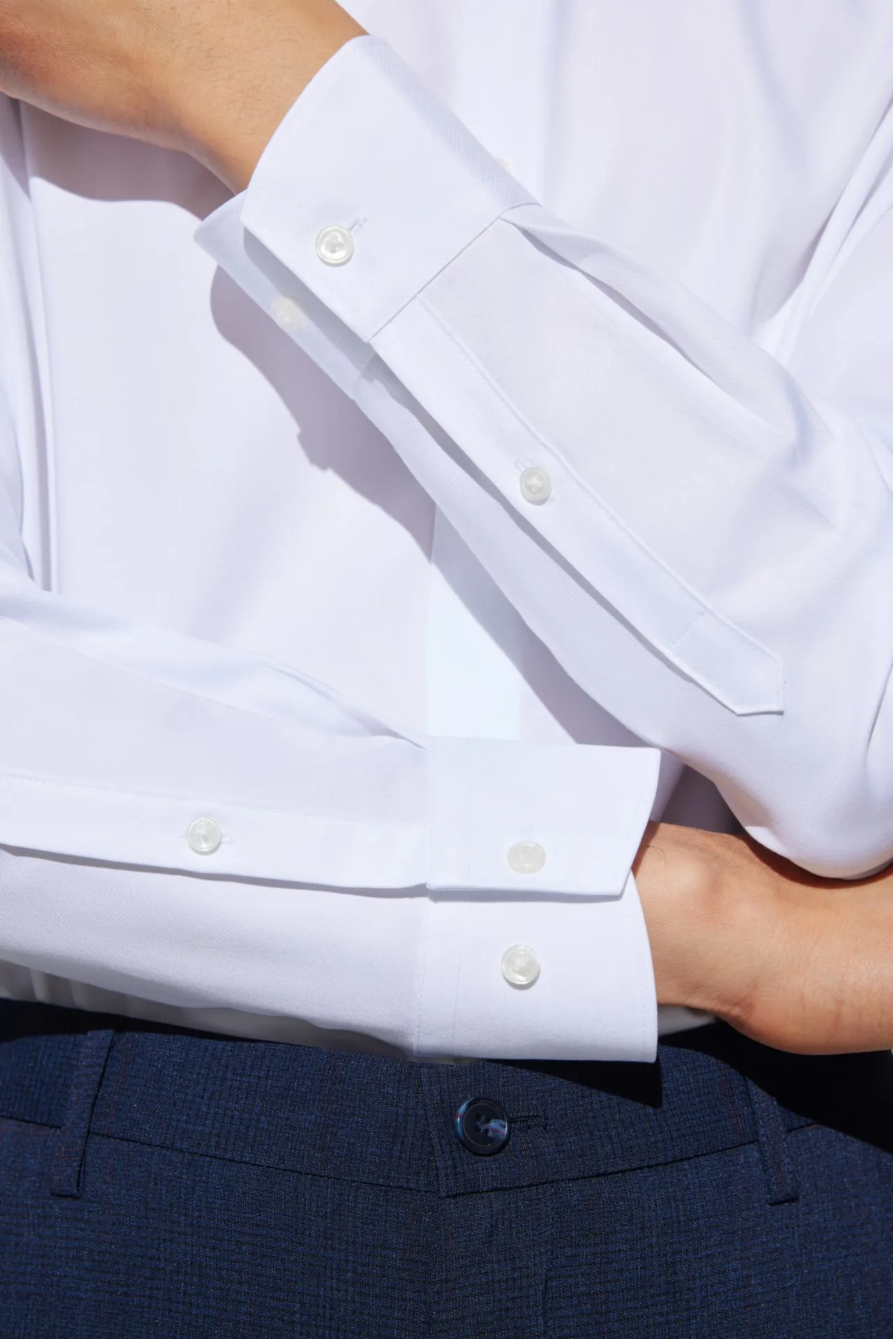 Non-Iron Cool Touch Smart Fit Twill Shirt