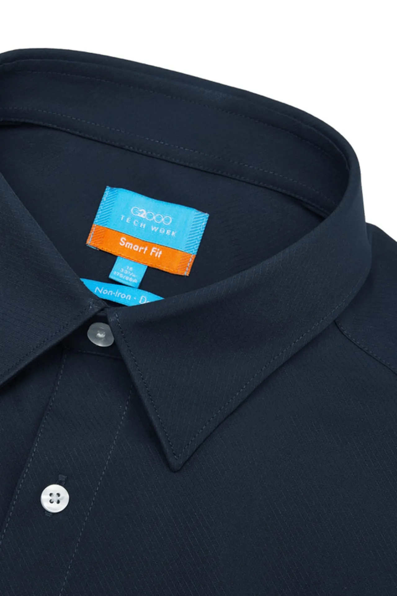 Non-Iron Dry Smart Fit Fine Twill Shirt