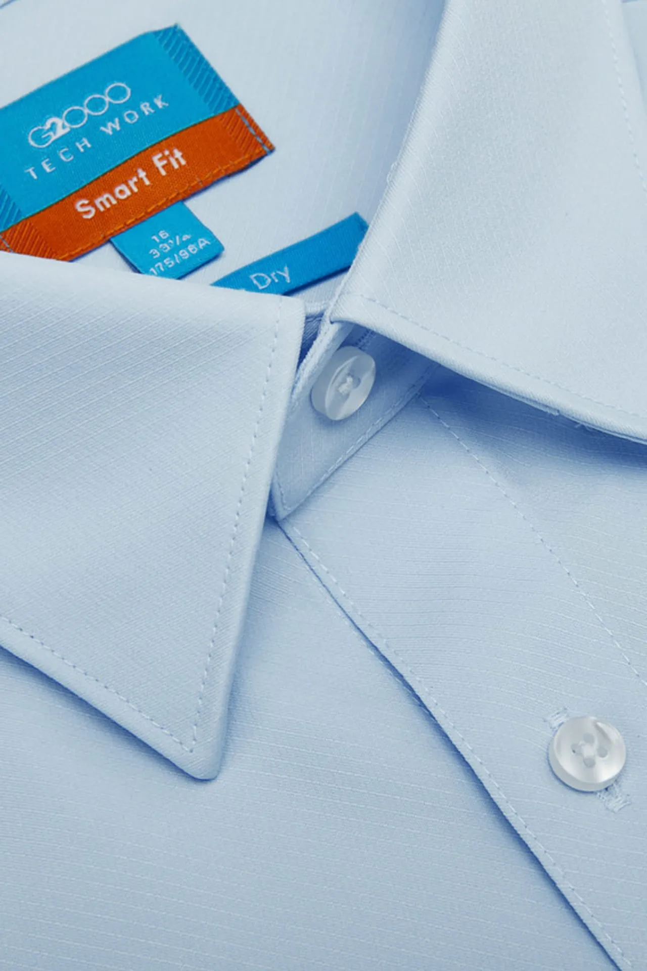 Non-Iron Dry Smart Fit Fine Twill Shirt