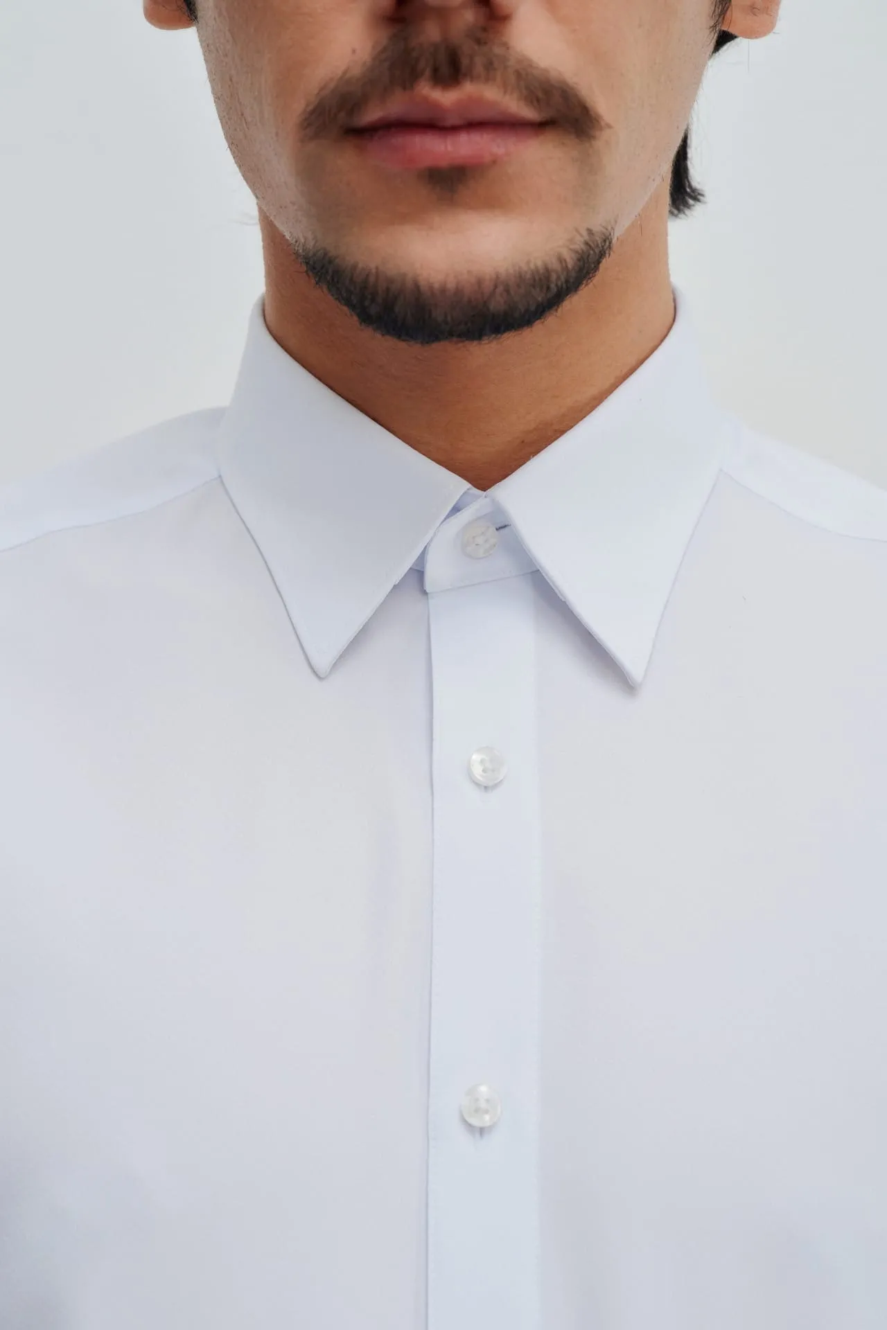 Non-Iron Dry Smart Fit Fine Twill Shirt