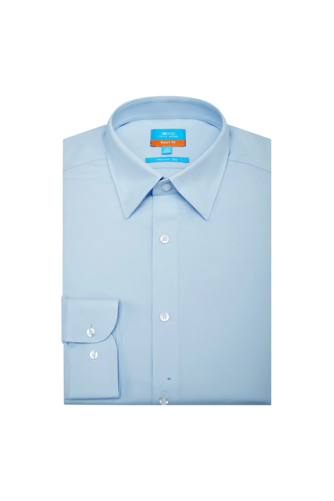 Non-Iron Dry Smart Fit Fine Twill Shirt