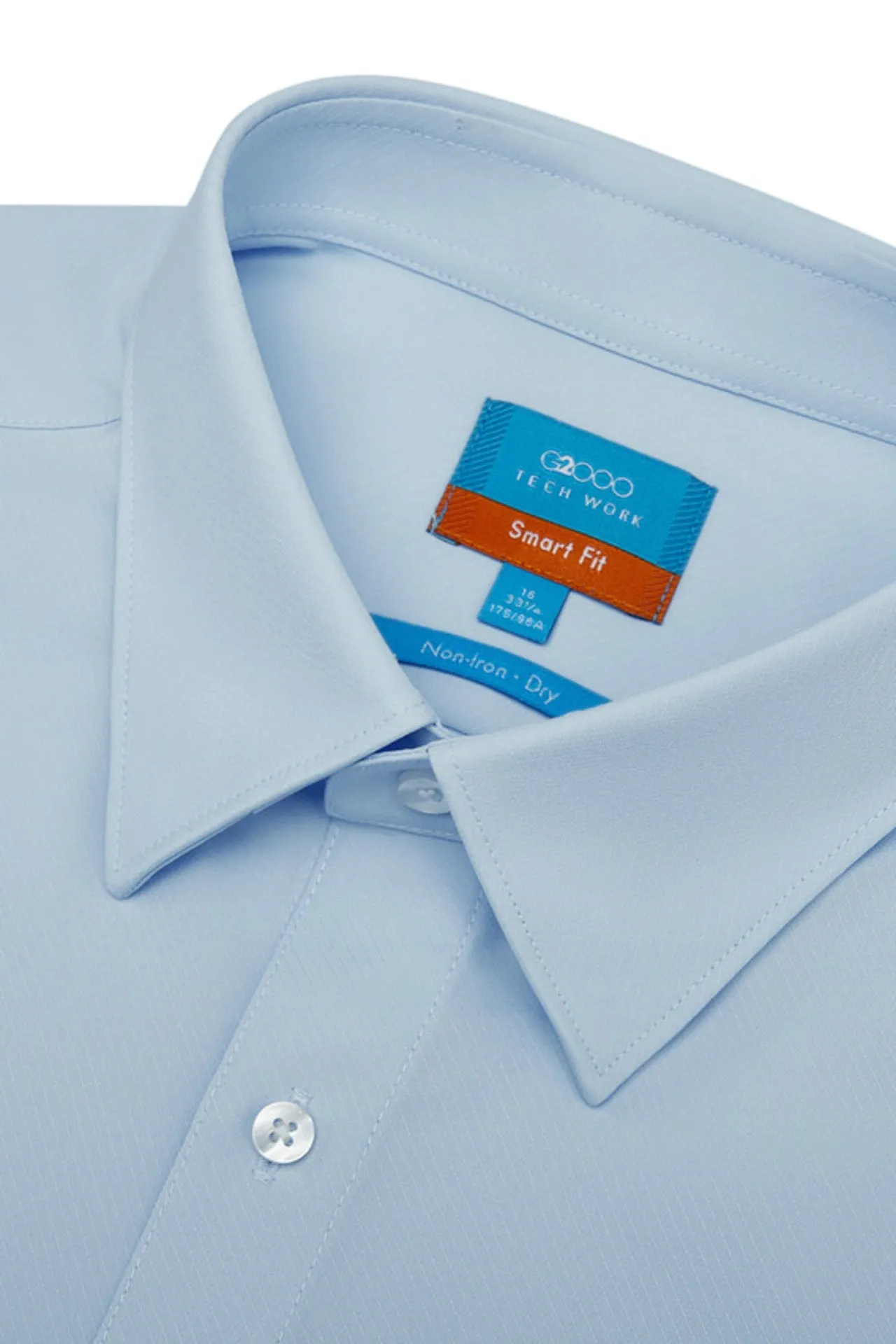Non-Iron Dry Smart Fit Fine Twill Shirt