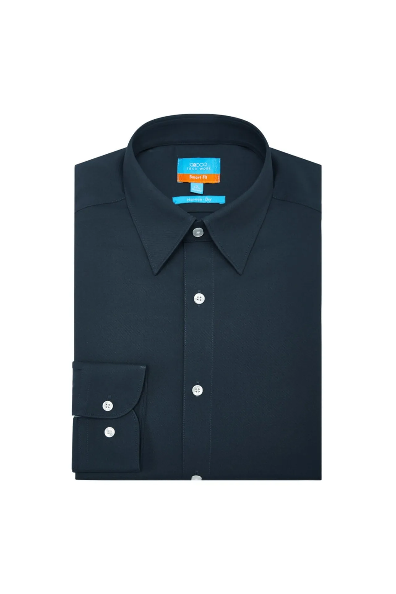 Non-Iron Dry Smart Fit Fine Twill Shirt