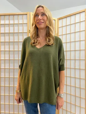 Not Shy Aimee Jumper Army